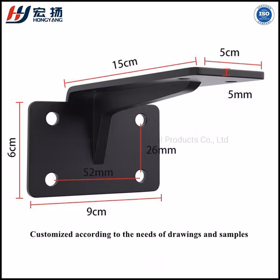 Stützhalterung Metallregalstützhalterung Schwimmende Regalhalterungen